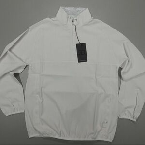 7 Diamonds White Quarter-Zip Pullover